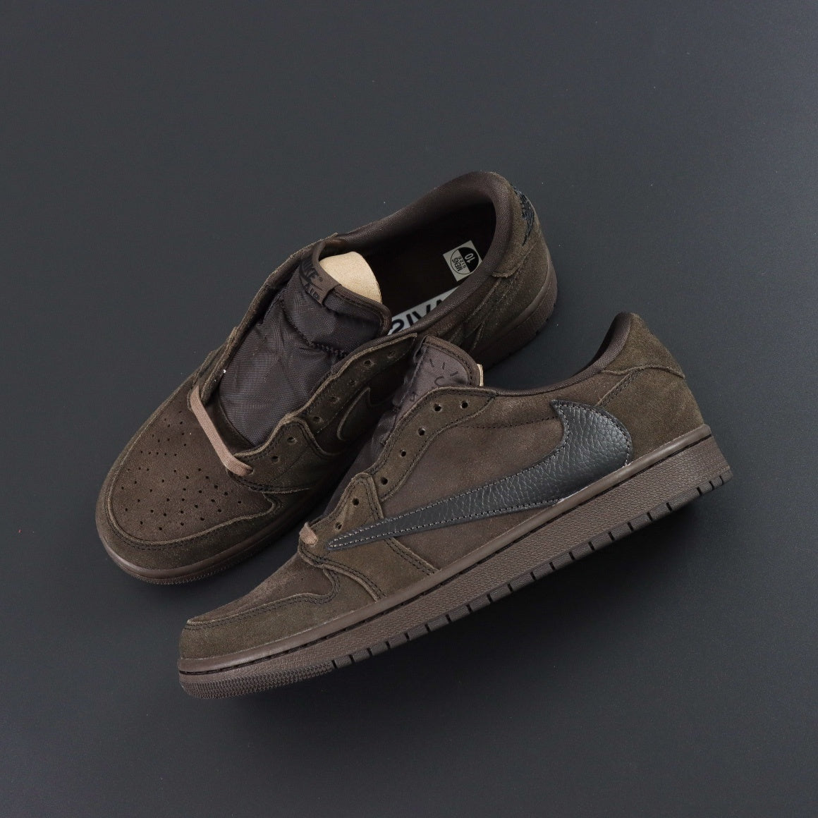 Travis Scott x Air Jordan 1 Low OG Velvet Brown (1-day shipment)