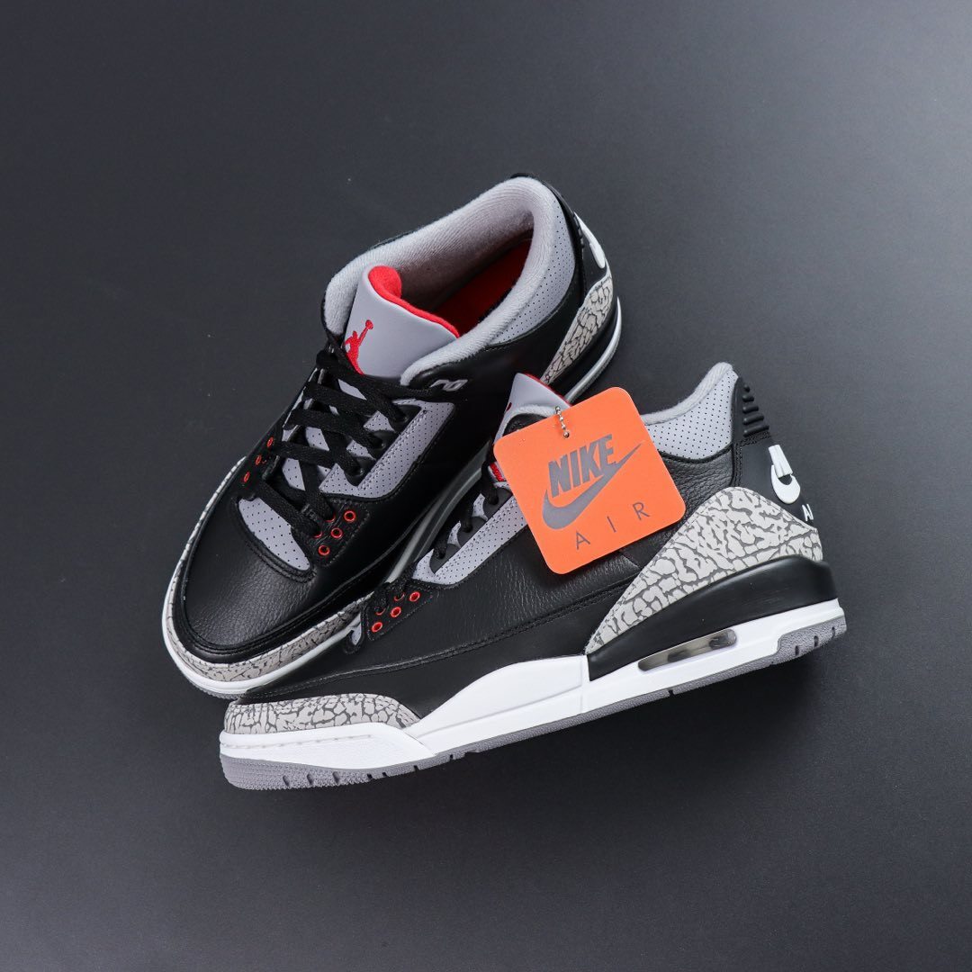 Air Jordan 3 Black Cement