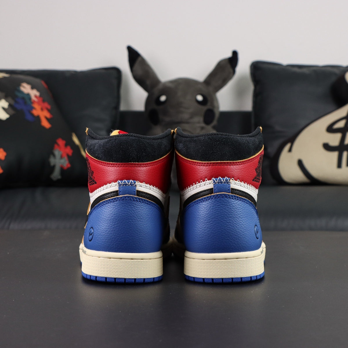Air Jordan 1 Retro High OG SP Fragment x Union LA Varsity Red Sport Royal