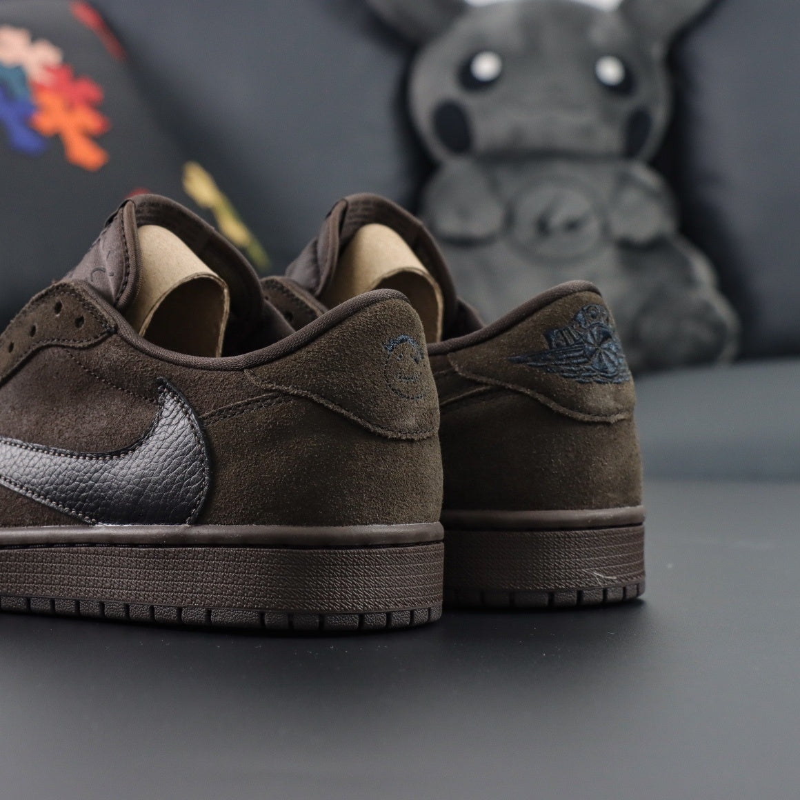 Travis Scott x Air Jordan 1 Low OG Velvet Brown (1-day shipment)