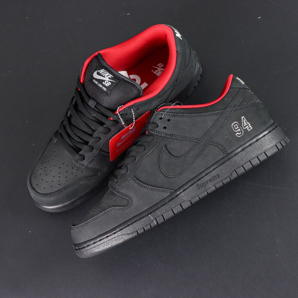 Nike SB Dunk Low Supreme 94 Black