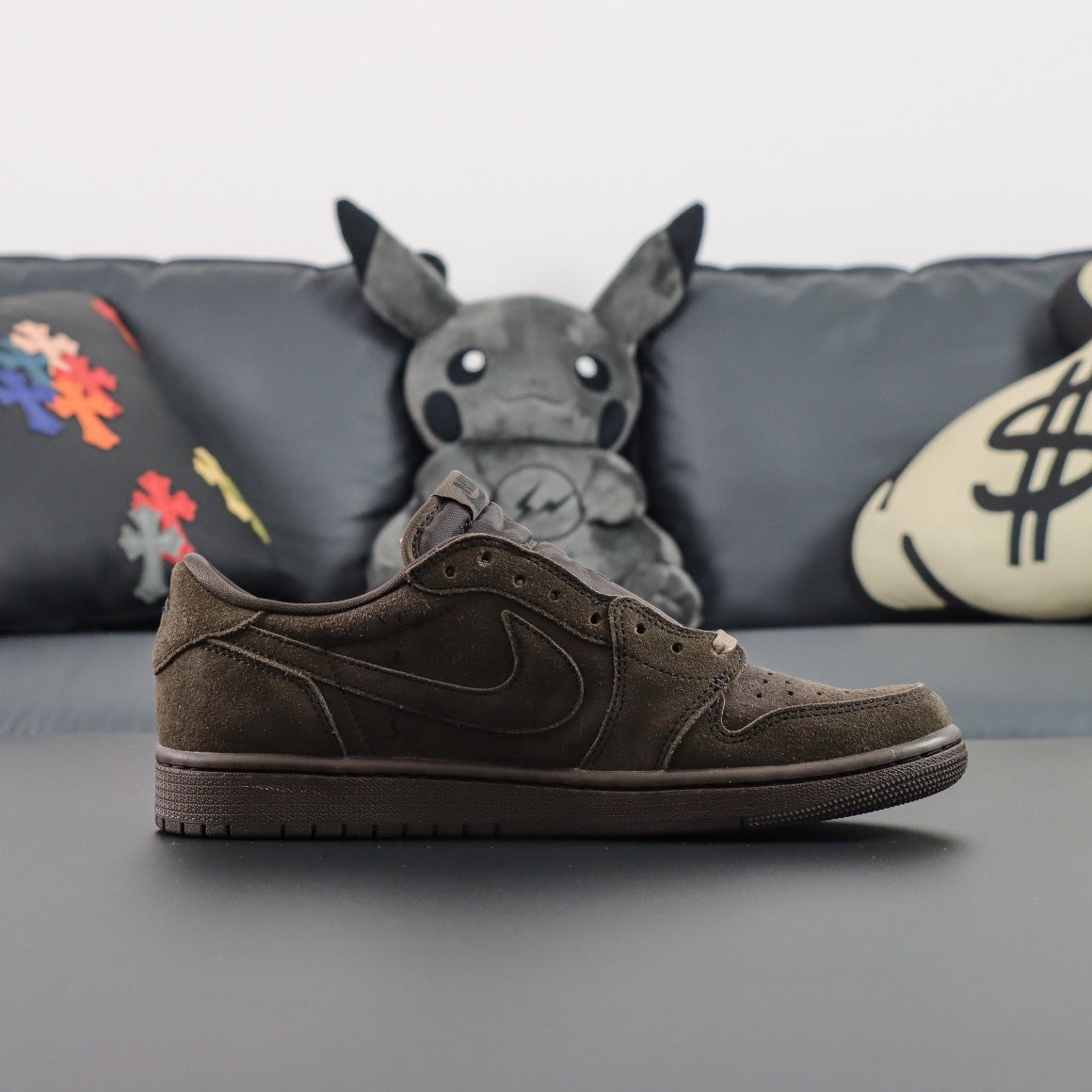 Travis Scott x Air Jordan 1 Low OG Velvet Brown (1-day shipment)