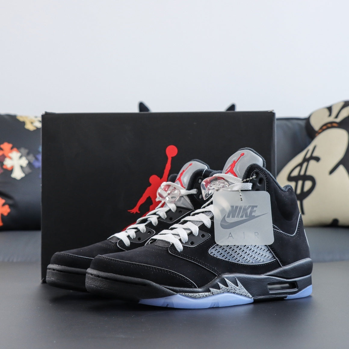 Air Jordan 5 Black Metallic Reimagined [2025]