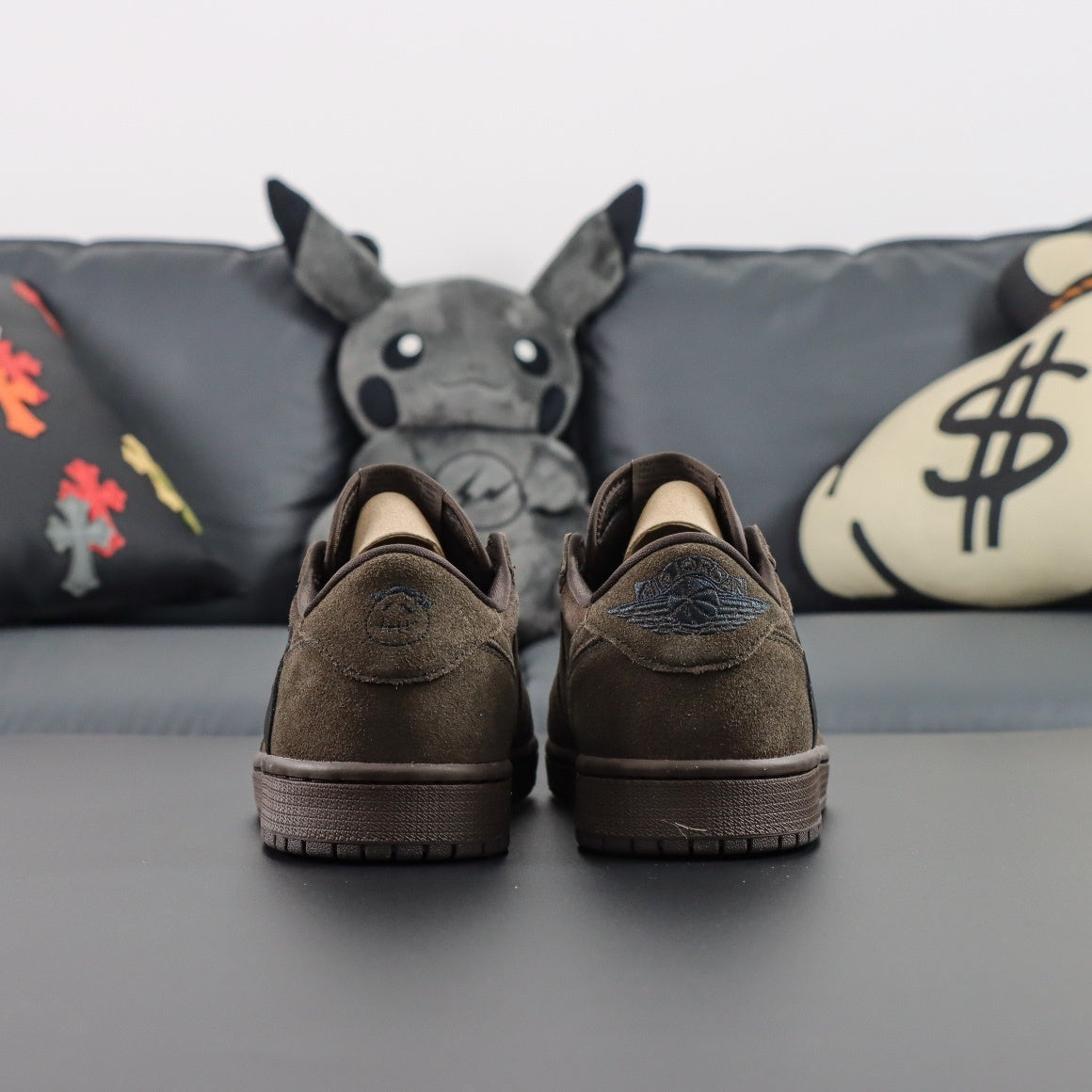 Travis Scott x Air Jordan 1 Low OG Velvet Brown (1-day shipment)