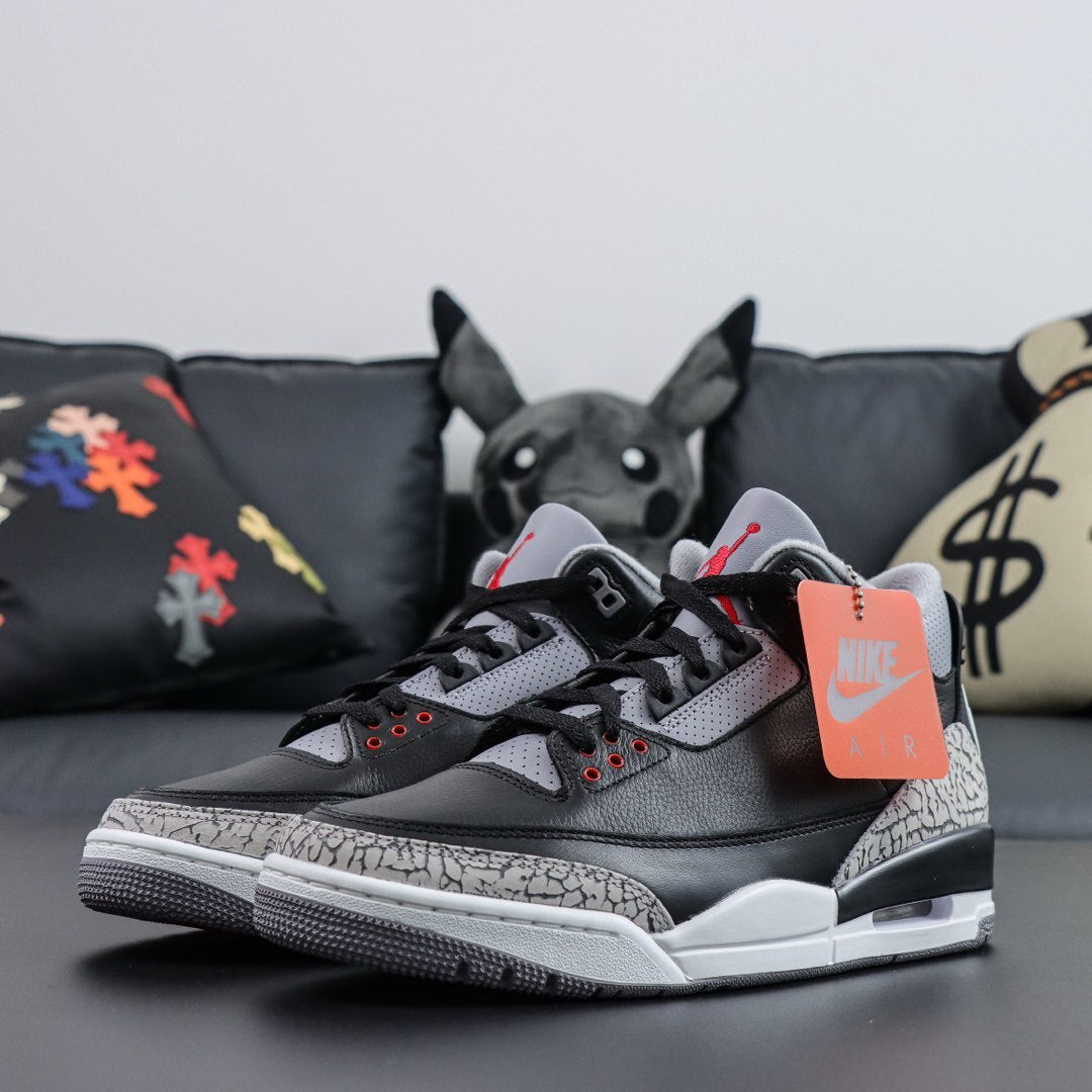 Air Jordan 3 Black Cement